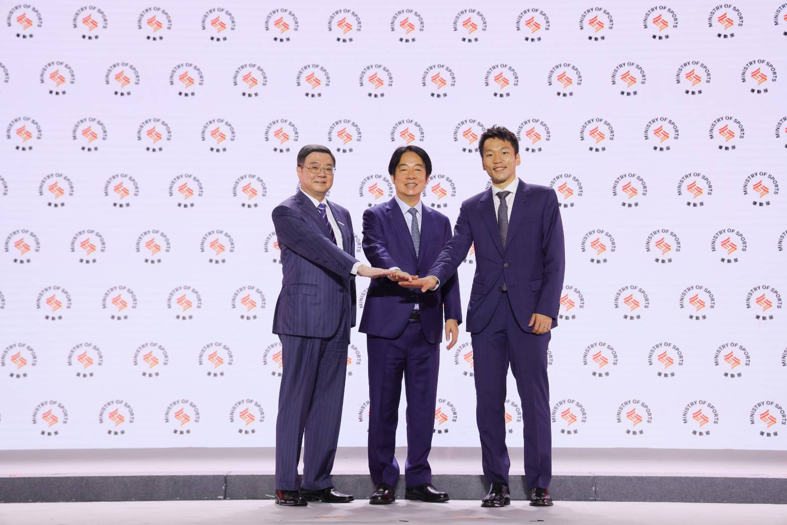 運動部揭牌暨布達典禮　開創台灣運動新時代