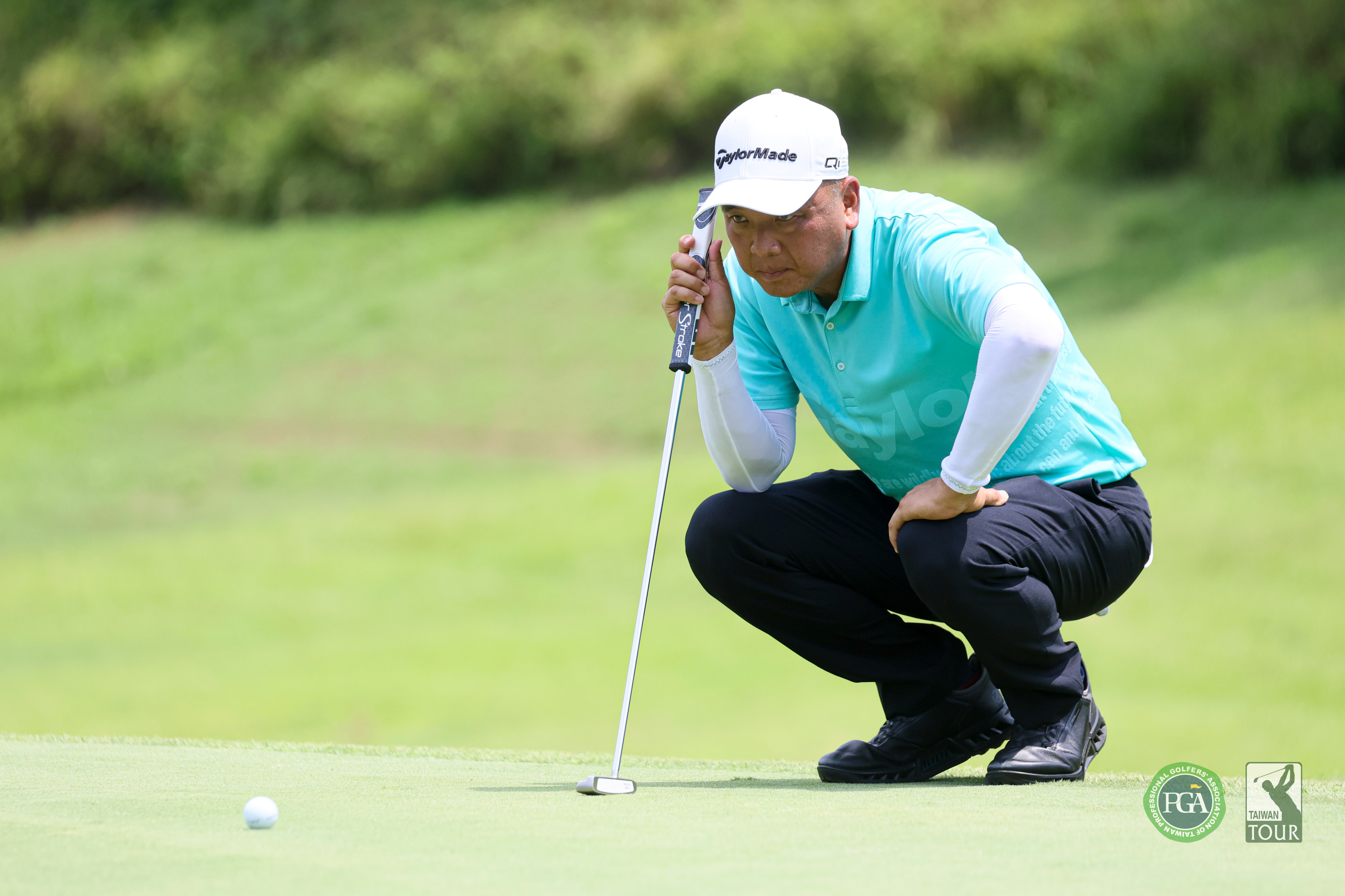 呂偉智發揮推桿精準度　飆67桿獨居領先